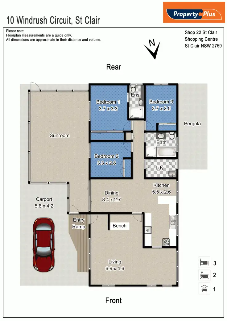 Floorplan of Homely house listing, 10 Windrush Circuit, St Clair NSW 2759