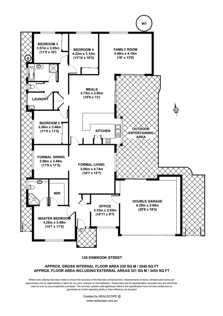 Floorplan of Homely house listing, 126 Enbrook Street, Bracken Ridge QLD 4017