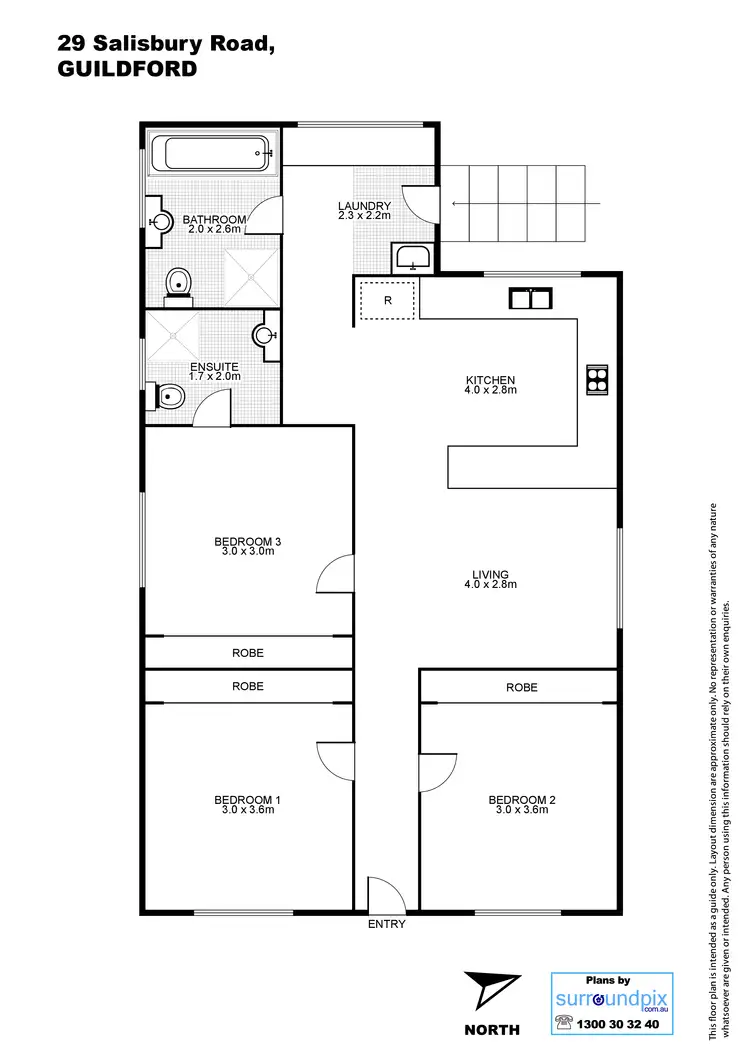 Floorplan of Homely house listing, 29 Salisbury Rd, Guildford NSW 2161