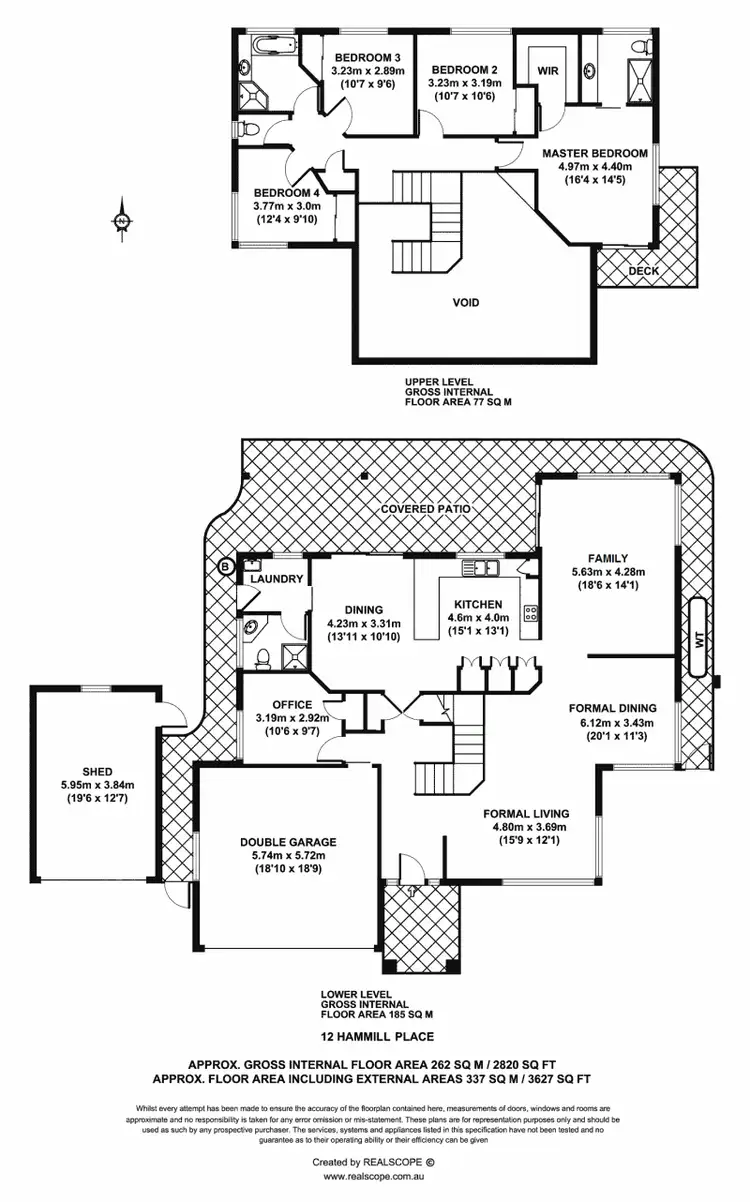 Floorplan of Homely house listing, 12 Hammill Place, Bracken Ridge QLD 4017