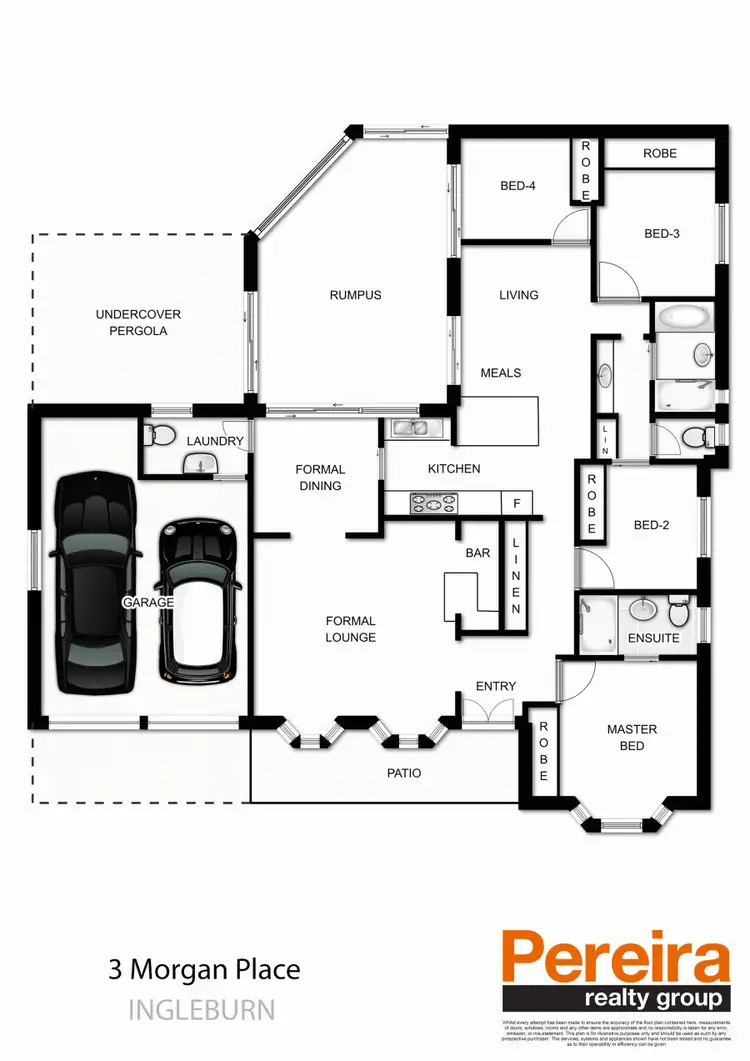 Floorplan of Homely house listing, 3 Morgan Street, Ingleburn NSW 2565