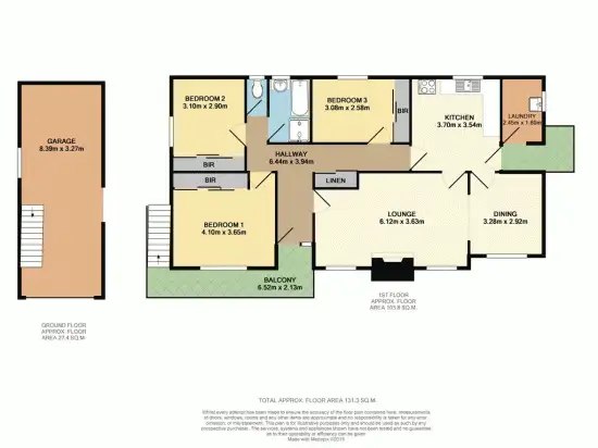 Floorplan of Homely house listing, 396 Northcliffe Drive, Lake Heights NSW 2502