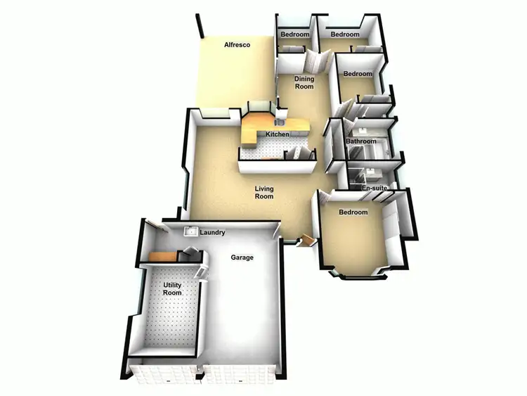 Floorplan of Homely house listing, 17 Donnelly Drive, Kallangur QLD 4503