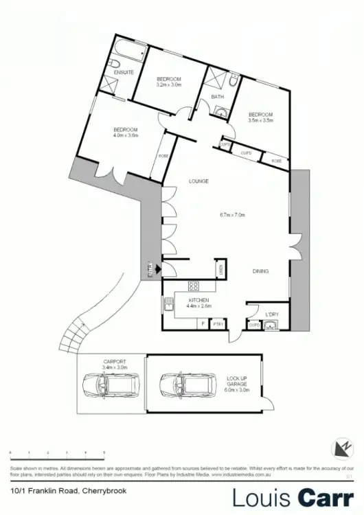 Floorplan of Homely villa listing, 10/1 Franklin Rd, Cherrybrook NSW 2126