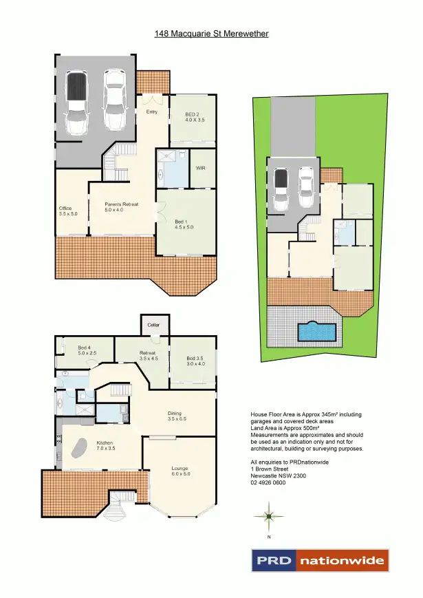 Floorplan of Homely house listing, 148 Macquarie Street, Merewether NSW 2291