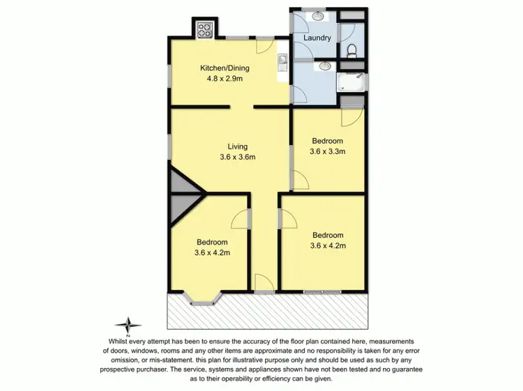 Floorplan of Homely house listing, 28 Ligar Street, Colac VIC 3250