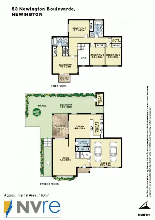 Floorplan of Homely house listing, 53 Newington Boulevard, Newington NSW 2127