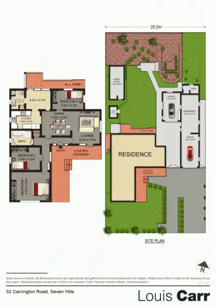 Floorplan of Homely house listing, 32 Carrington Street, Seven Hills NSW 2147