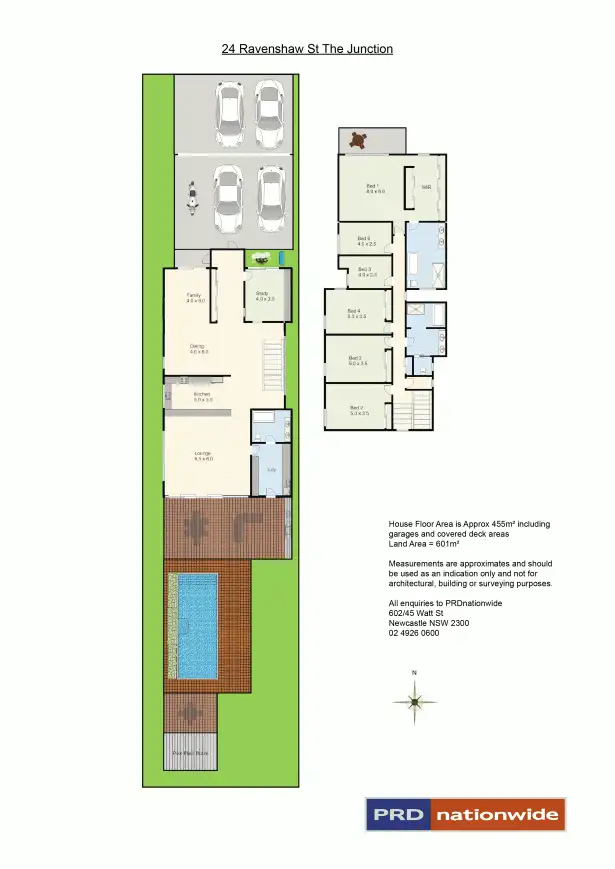Floorplan of Homely house listing, 24 Ravenshaw Street, The Junction NSW 2291