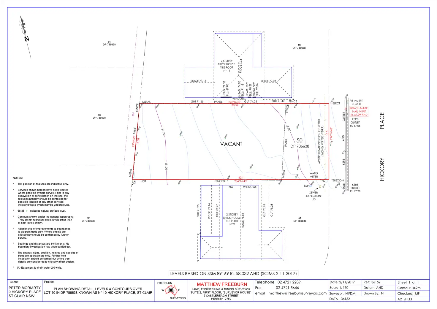 Floorplan of Homely land listing, 10 Hickory Place, St Clair NSW 2759