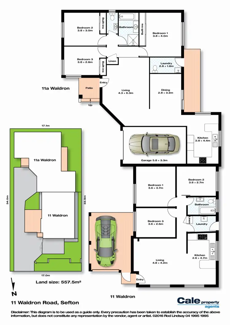 Floorplan of Homely house listing, 11 &11A Waldron Road, Sefton NSW 2162
