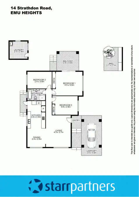 Floorplan of Homely house listing, 14 Strathdon Road, Emu Heights NSW 2750