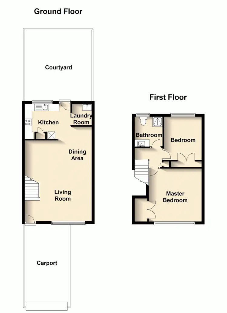 Floorplan of Homely townhouse listing, 9/120 Smith Road, Woodridge QLD 4114