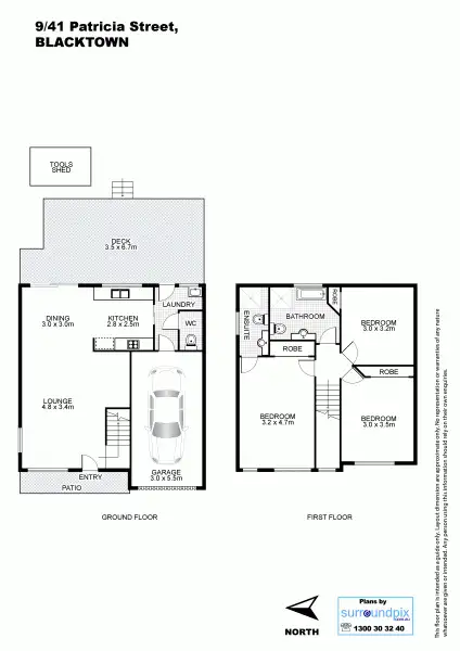 Floorplan of Homely house listing, 9/41 Patricia Street, Blacktown NSW 2148