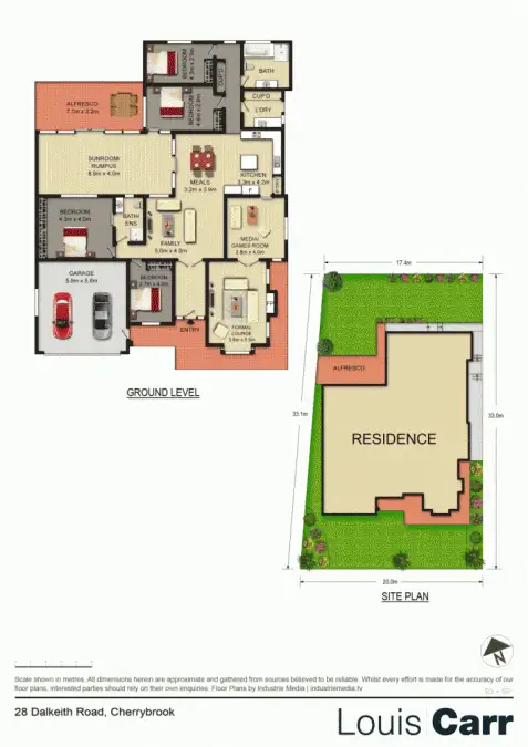 Floorplan of Homely house listing, 28 Dalkeith Road, Cherrybrook NSW 2126