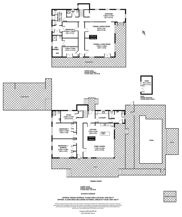 Floorplan of Homely house listing, 30 Sixth Avenue, Sandgate QLD 4017