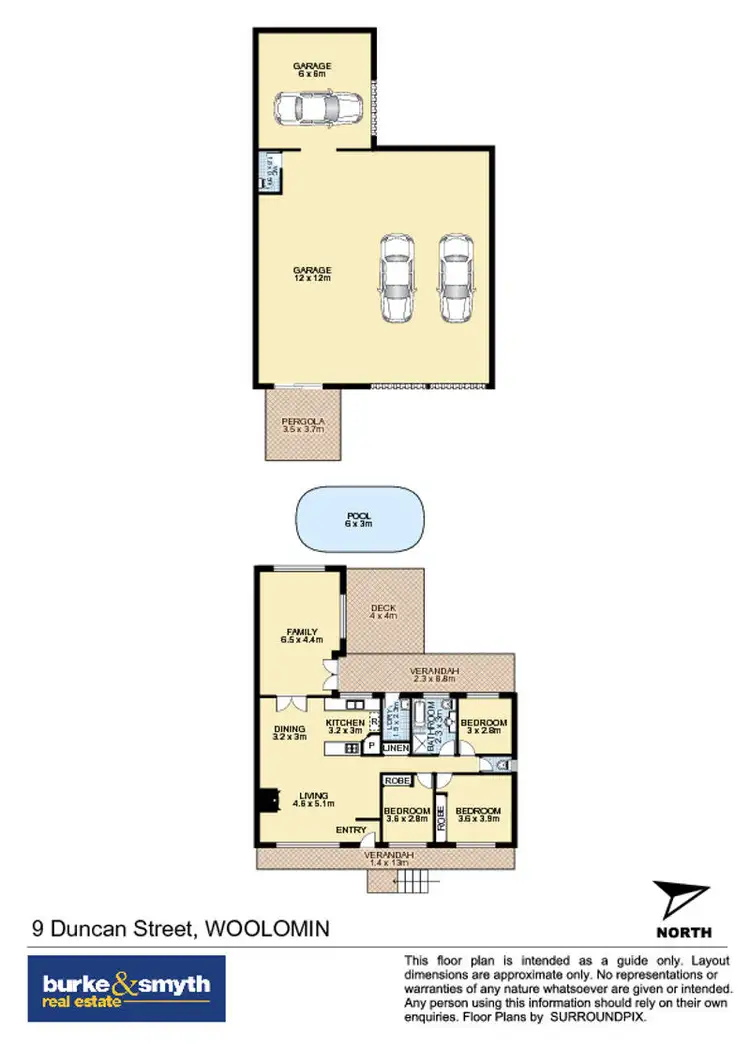 Floorplan of Homely house listing, 9 Duncan Street, Tamworth NSW 2340