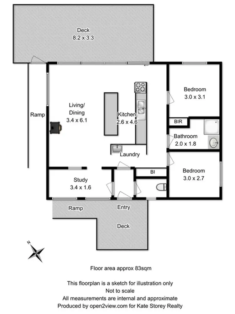 Floorplan of Homely house listing, 17 Penzance Road, Eaglehawk Neck TAS 7179