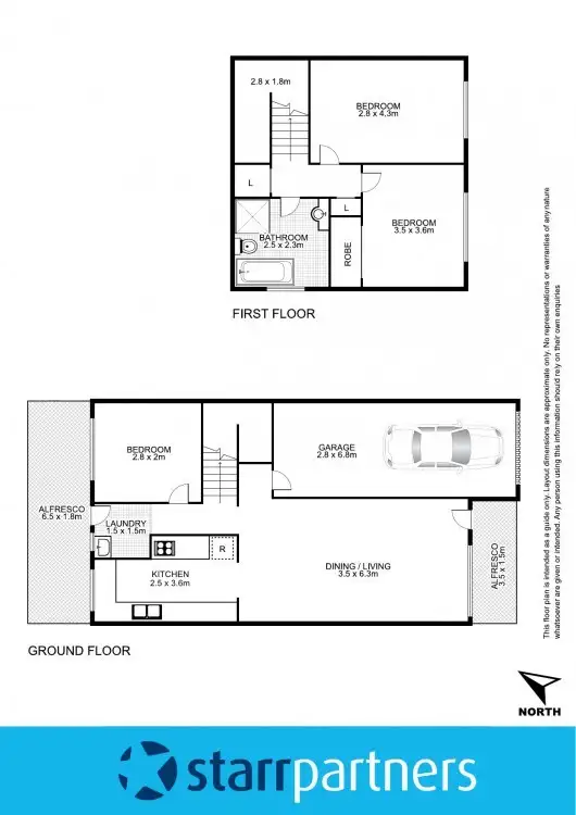 Floorplan of Homely house listing, 2/159 Victoria Street, Cambridge Park NSW 2747