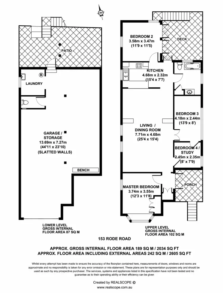 Floorplan of Homely house listing, 153 Rode Road, Wavell Heights QLD 4012