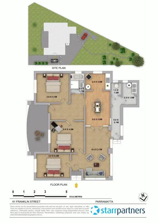 Floorplan of Homely house listing, 61 Franklin St, Parramatta NSW 2150