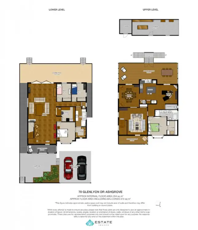 Floorplan of Homely house listing, 70 Glenlyon Drive, Ashgrove QLD 4060