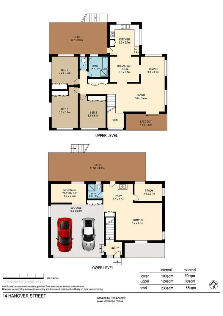 Floorplan of Homely house listing, 14 Hanover Street, Macgregor QLD 4109