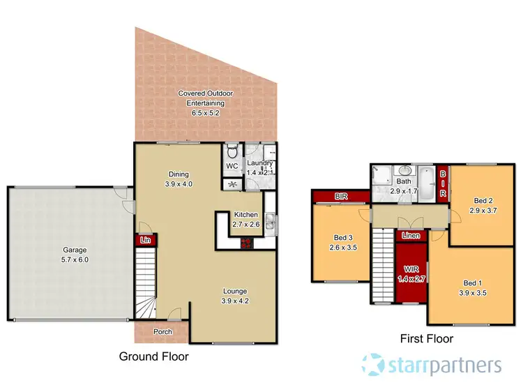 Floorplan of Homely house listing, 2/610 George Street, South Windsor NSW 2756