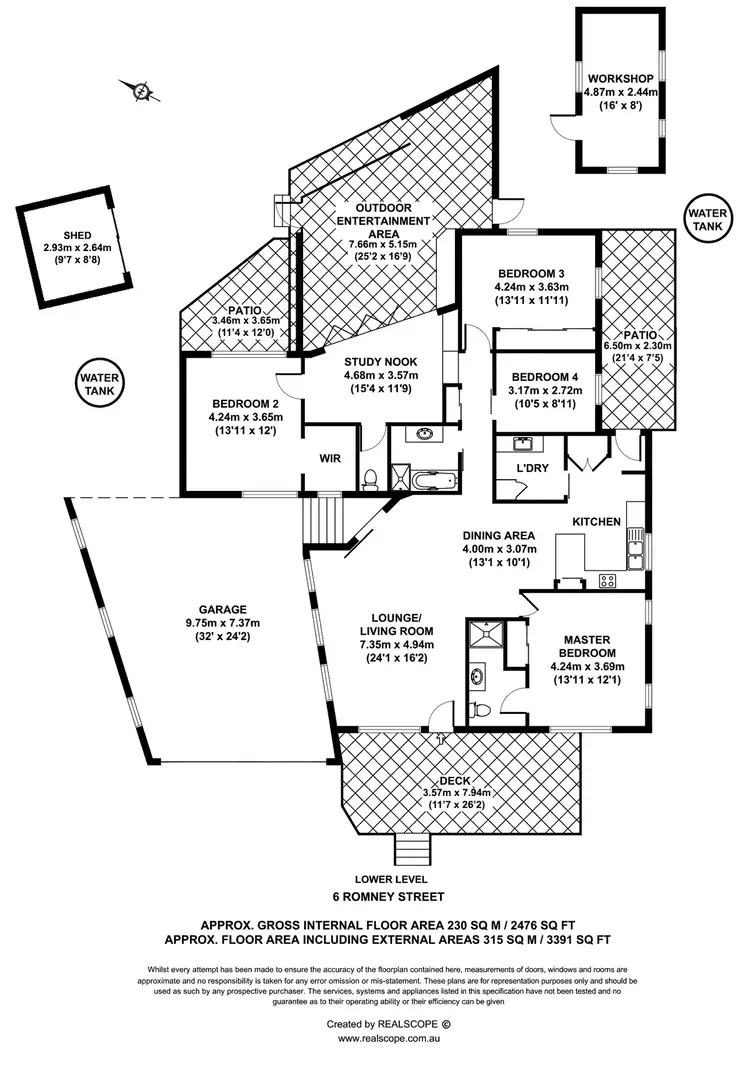 Floorplan of Homely house listing, 6 Romney Street, Brighton QLD 4017