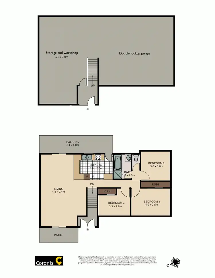 Floorplan of Homely house listing, 32 Yallambee Road, Jindalee QLD 4074