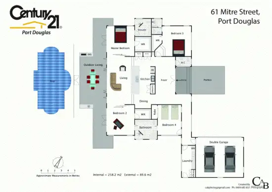 Floorplan of Homely house listing, 61 Mitre Street, Port Douglas QLD 4877