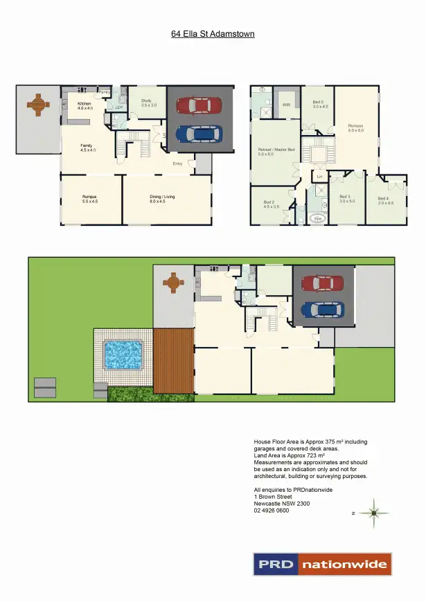 Floorplan of Homely house listing, 64 Ella Street, Adamstown NSW 2289