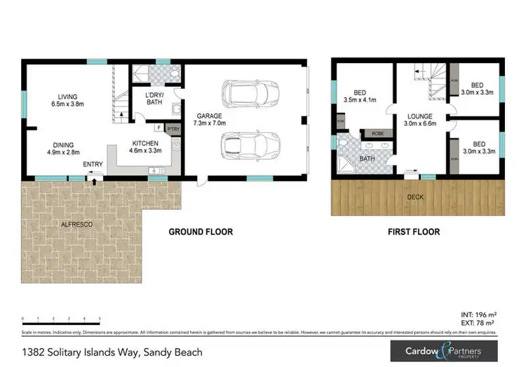 Floorplan of Homely house listing, 1382 Solitary Islands Way, Sandy Beach NSW 2456