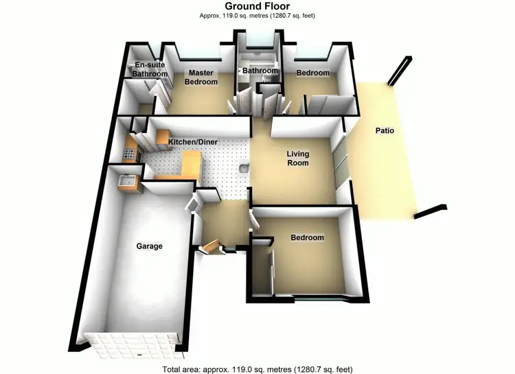 Floorplan of Homely unit listing, 5/11 Ahern St, Kallangur QLD 4503