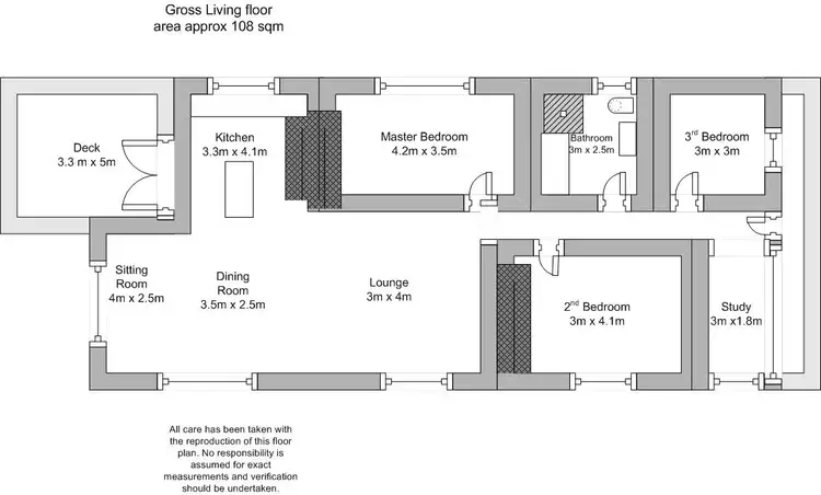 Floorplan of Homely house listing, 30 Victoria Street, Windsor QLD 4030