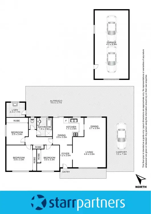 Floorplan of Homely house listing, 8 Warbler Street, Erskine Park NSW 2759