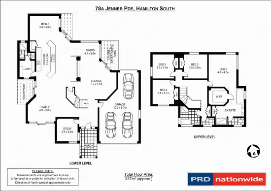 Floorplan of Homely house listing, 78A Jenner Parade, Hamilton South NSW 2303