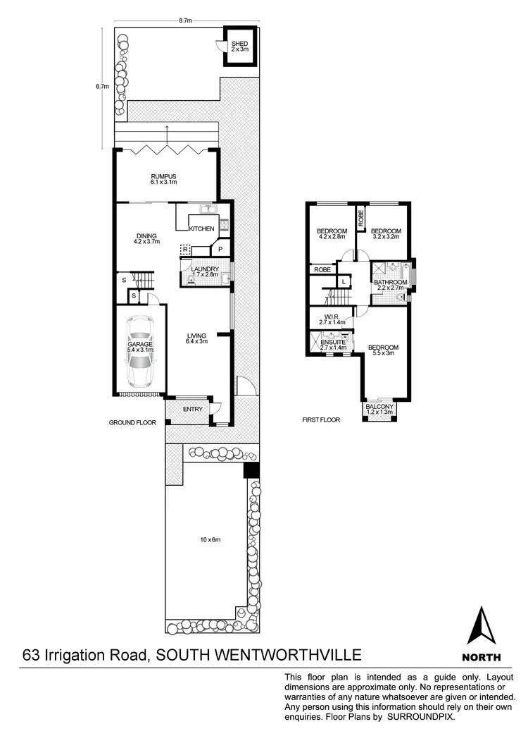 Floorplan of Homely house listing, 63 Irrigation Road, South Wentworthville NSW 2145