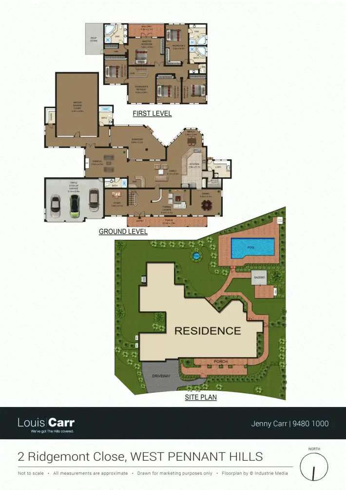Floorplan of Homely house listing, 2 Ridgemont Close, West Pennant Hills NSW 2125