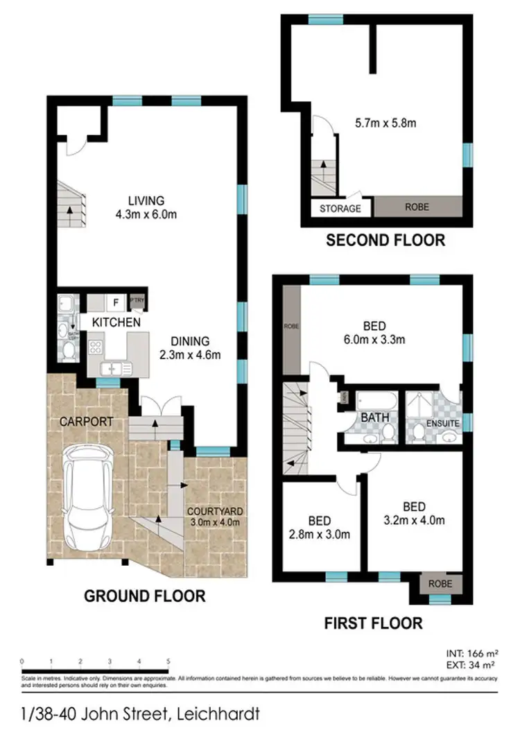 Floorplan of Homely house listing, 1/38-40 John Street, Leichhardt NSW 2040