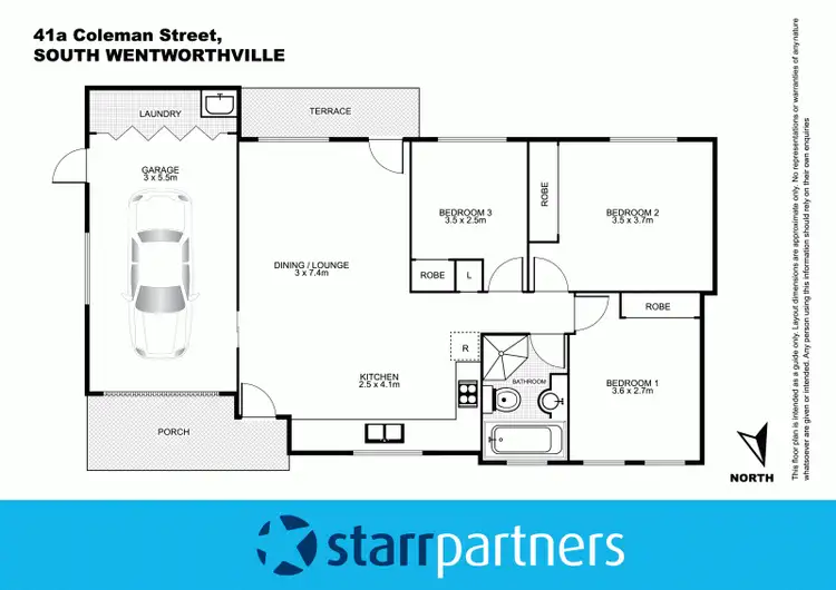 Floorplan of Homely house listing, 41a Coleman Street, South Wentworthville NSW 2145