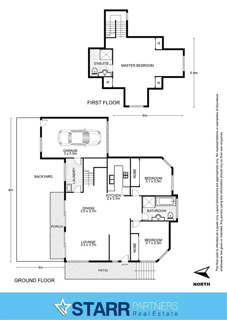 Floorplan of Homely townhouse listing, 1/18 Lethbridge Street, St Marys NSW 2760