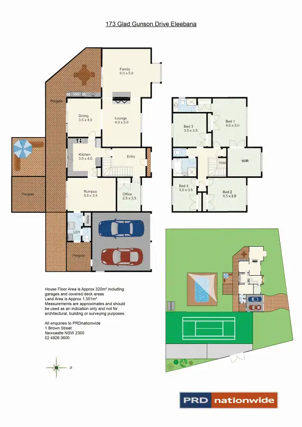Floorplan of Homely house listing, 173 Glad Gunson Drive, Eleebana NSW 2282