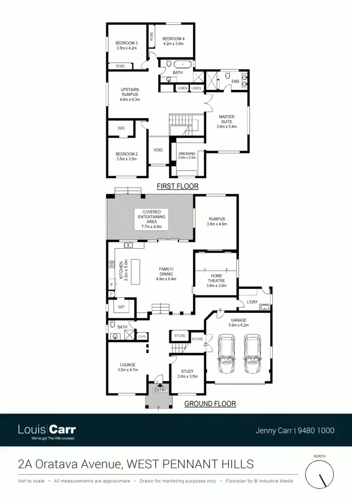 Floorplan of Homely house listing, 2A Oratava Avenue, West Pennant Hills NSW 2125