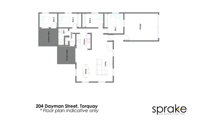 Floorplan of Homely house listing, 204 Dayman Street, Torquay QLD 4655