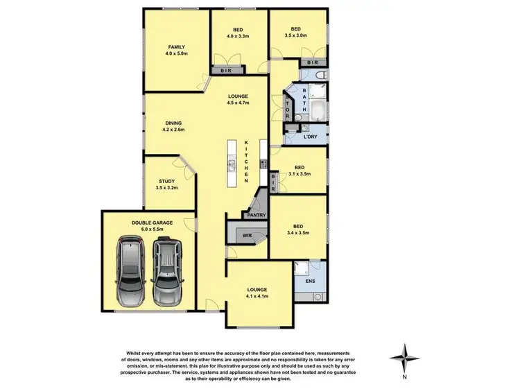 Floorplan of Homely house listing, 6 Rankin Street, Colac VIC 3250