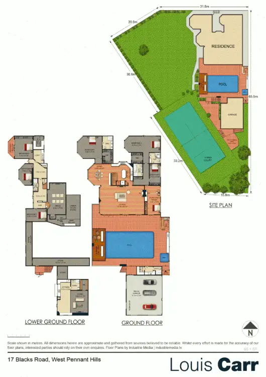 Floorplan of Homely house listing, 17 Blacks Road, West Pennant Hills NSW 2125