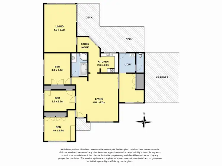 Floorplan of Homely house listing, 309 Pound Rd, Colac VIC 3250