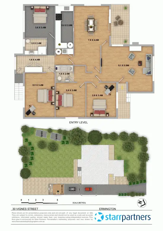 Floorplan of Homely house listing, 30 Vignes Street, Ermington NSW 2115
