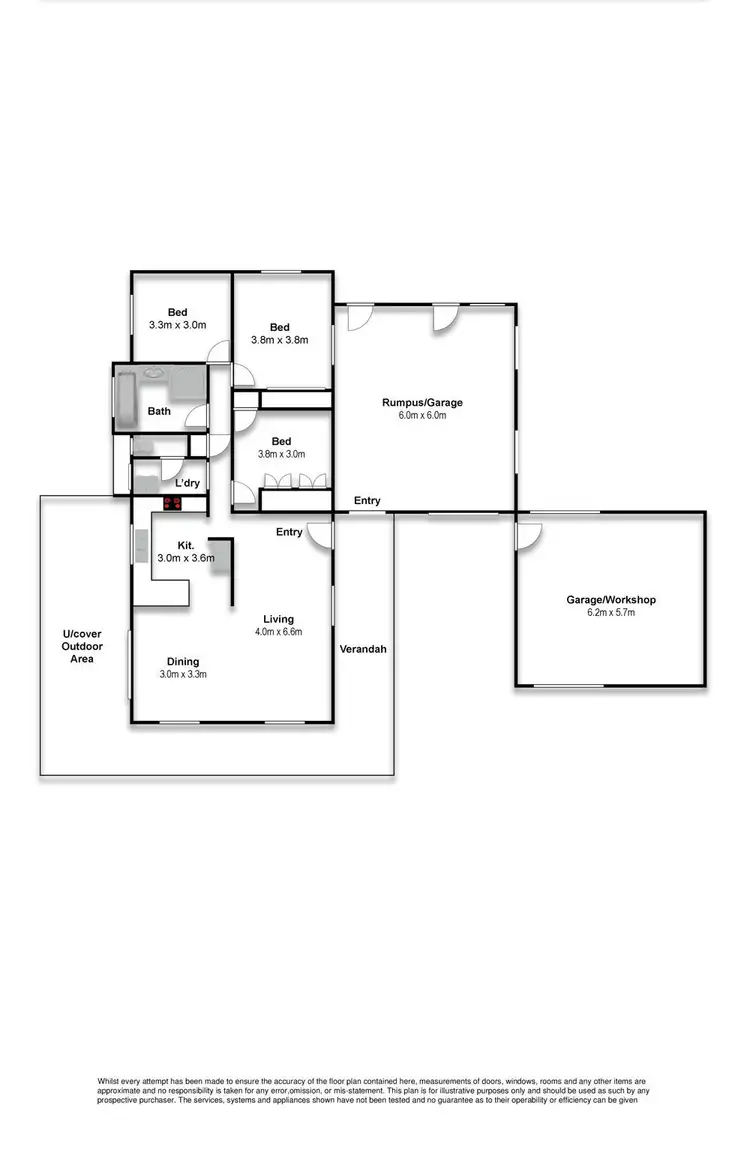 Floorplan of Homely house listing, 36 Blaxland Road, Nambour QLD 4560